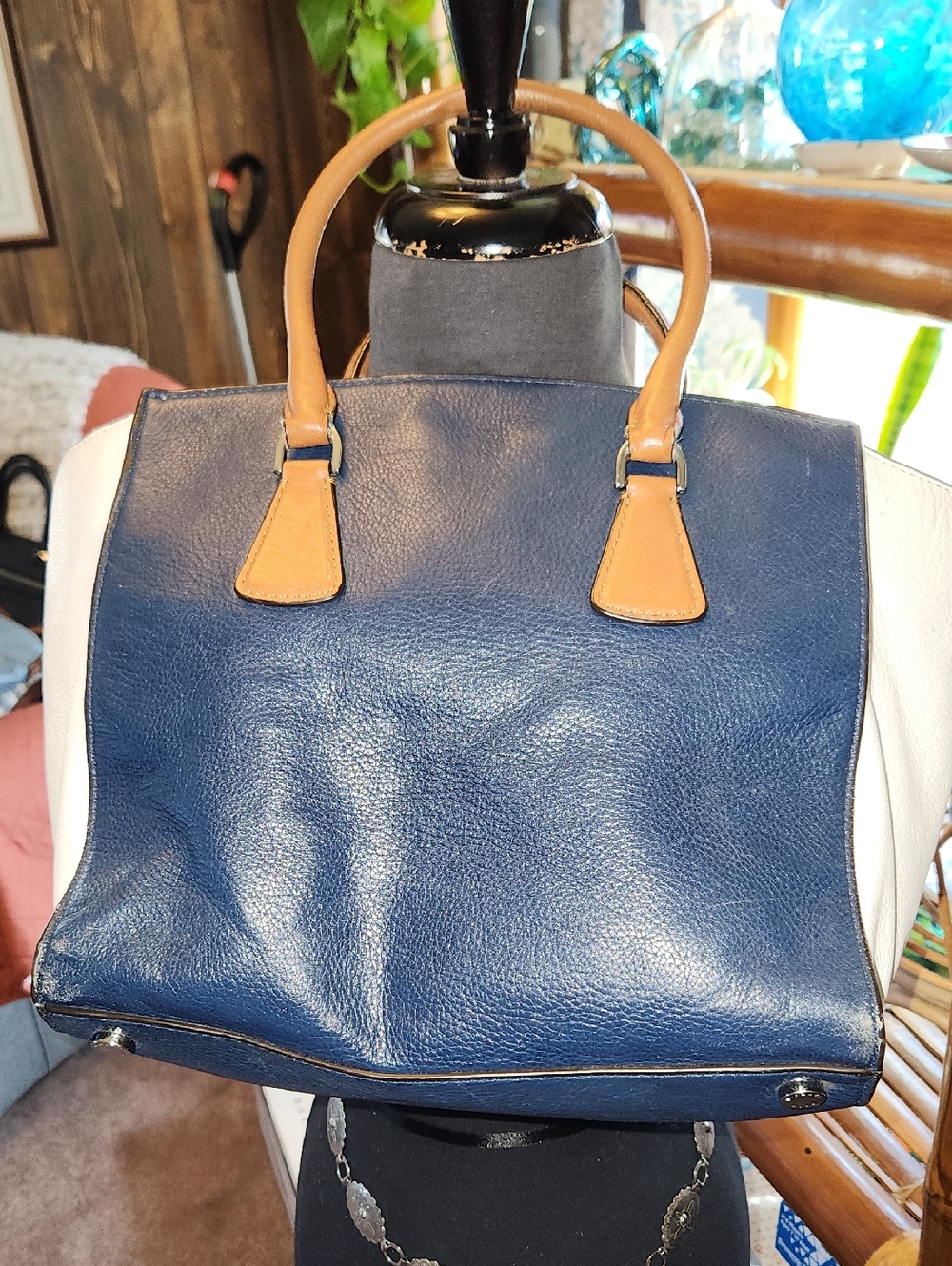 Leather Michael Kors Bag - Picture 4 of 12